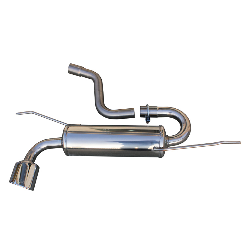 100% Inox Sport Exhaust  Volkswagen Golf VI 2.0TDi GTD (170HP) 2009- 120x80mm Oblique