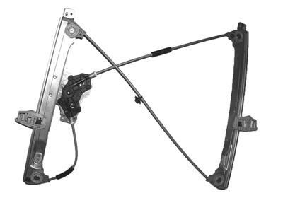raammechanisme, handbediend, voor, links Citroen C2, 2003-2008