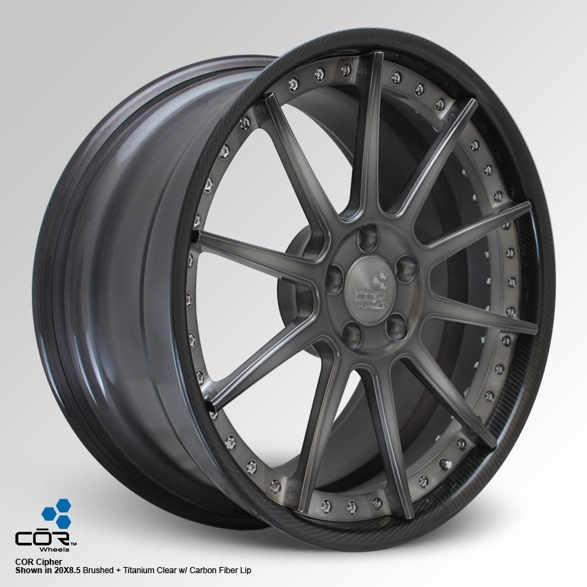 COR WHEELS Cipher Super Concave 21x10.0J 5x120