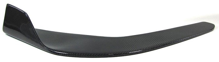 Voorspoiler lip universeel carbon