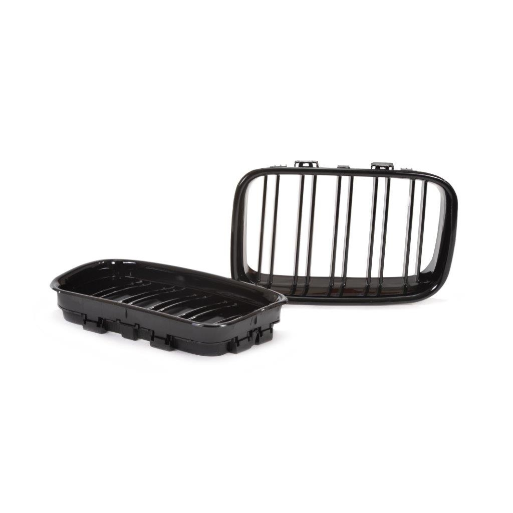 Grill Nieren BMW E36 91-96 Glans Zwart