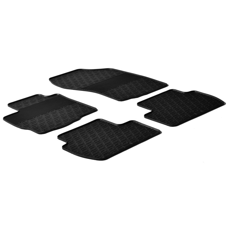 Rubbermatten  Peugeot 4007 2007- / Citroen C-Crosser 2007- / Mitsubishi Outlander 2007-2010 (G profiel 4-delig)