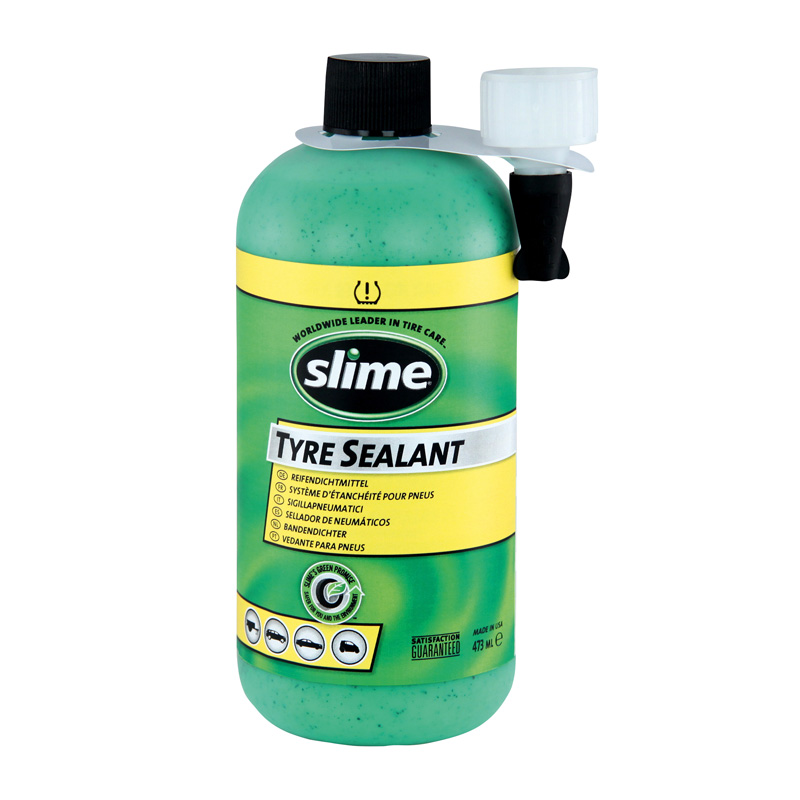 Slime Navulfles Bandendichtmiddel 473ml tbv Smart Repair Set