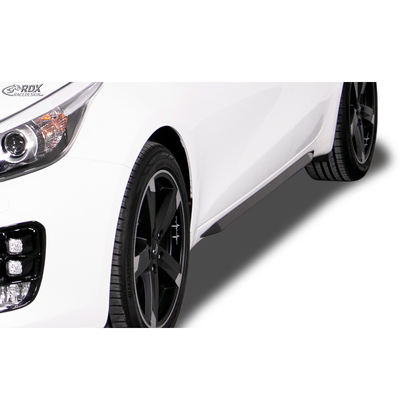Side skirts 'Slim'  Kia Ceed (JD) HB/CW & Pro Ceed 2012-2018 incl. GT/GT-Line (ABS glossy black)