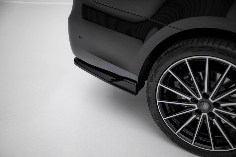 Zijskirts V.3 Mercedes-Benz V-Class Long AMG-Line W447 Maxton Glanzend zwart