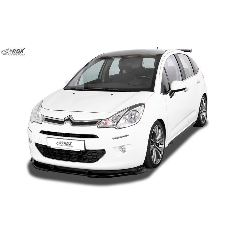 Side skirts 'Slim'  Citroën C3 2009-2016 (ABS glossy black)