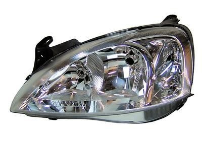 koplamp, H7+H1, elektr verstelb, links, 08/2004-Opel Corsa C, 20