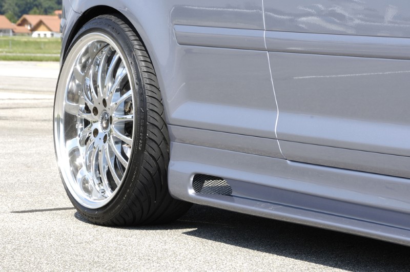 Sideskirts Audi A3 8P 3-5 Doors Rieger with uitsned