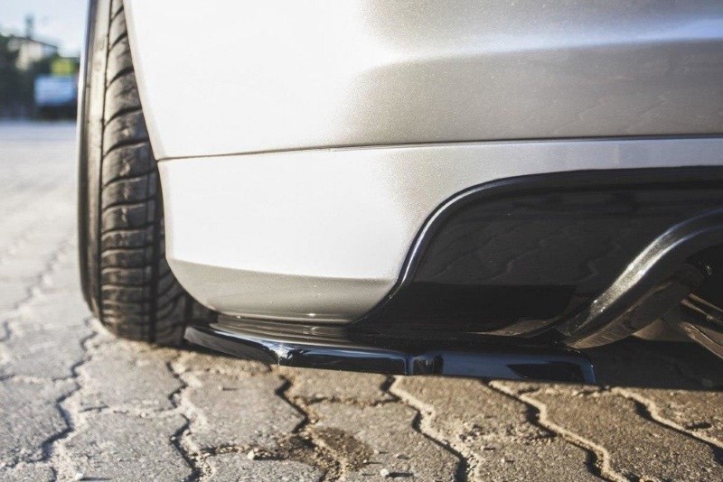 Achterzijde spoilers Audi S3 8P / S3 8P FL Glanzend zwart
