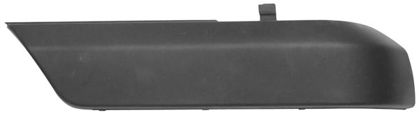 Bumper lijst rechts SCUDO 03-06 ZWART