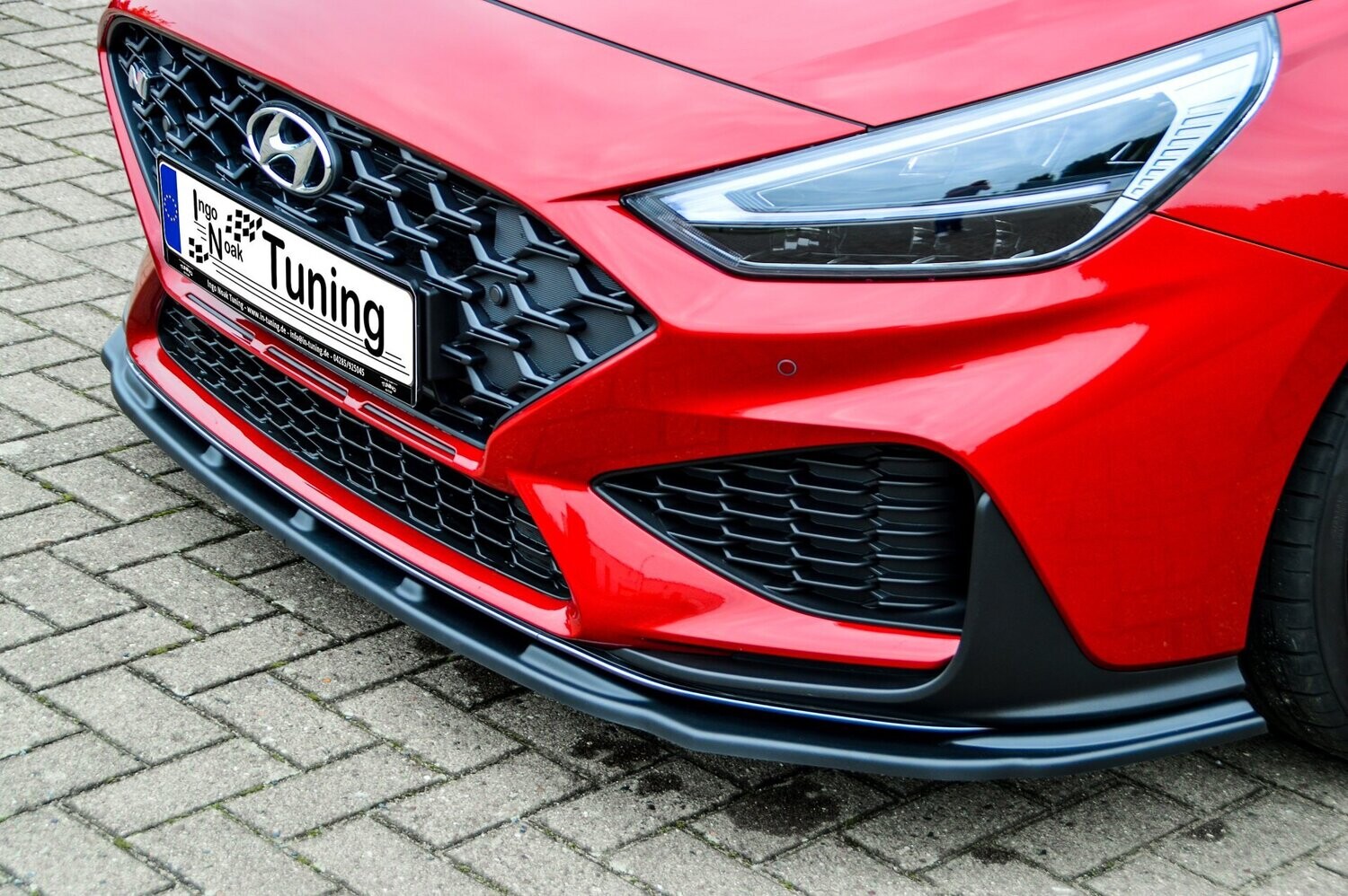 Voorspoilerlip Hyundai I30 N + N-Line Facelift