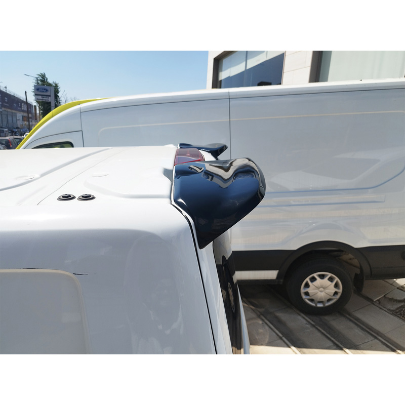 Motordrome Roof spoiler V.3  Ford Transit Custom (V710) 2023- & Volkswagen Transporter T7 2024- (with tailgate) (PU)