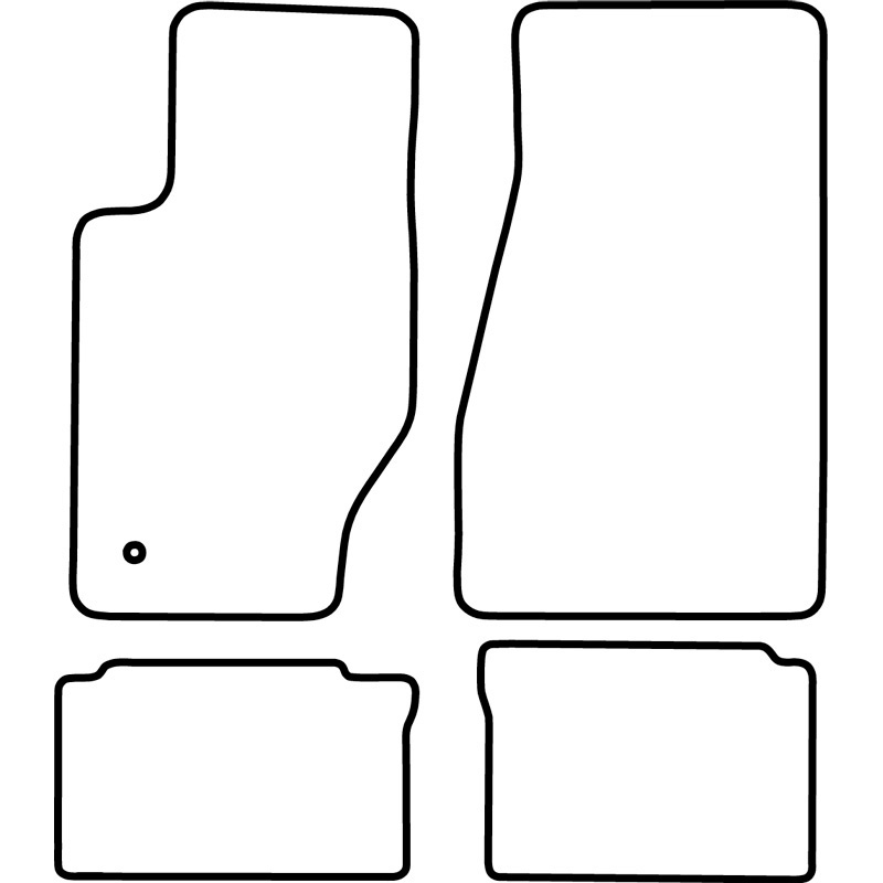 Automatten Velours  Jeep Grand Cherokee 2005-2010