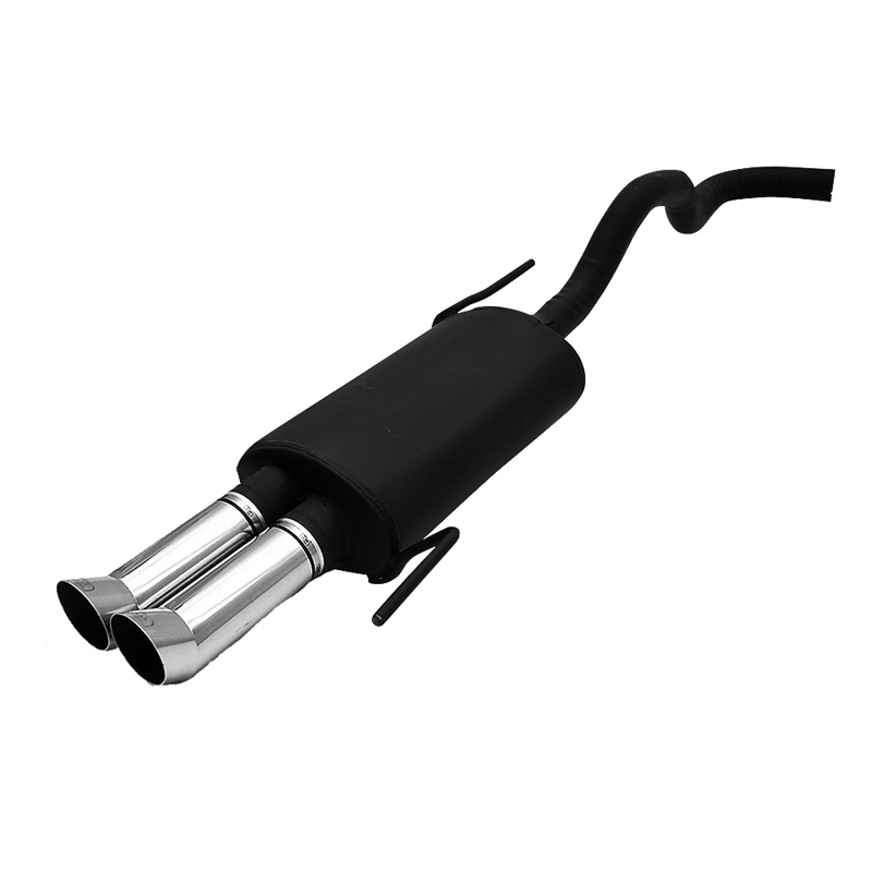 Sport exhaust  Seat Ibiza 6K HB 1.0 37kW/1.4 44kW/1.9D 47kW 1996-1999 (transverse hooks) 2x 80mm
