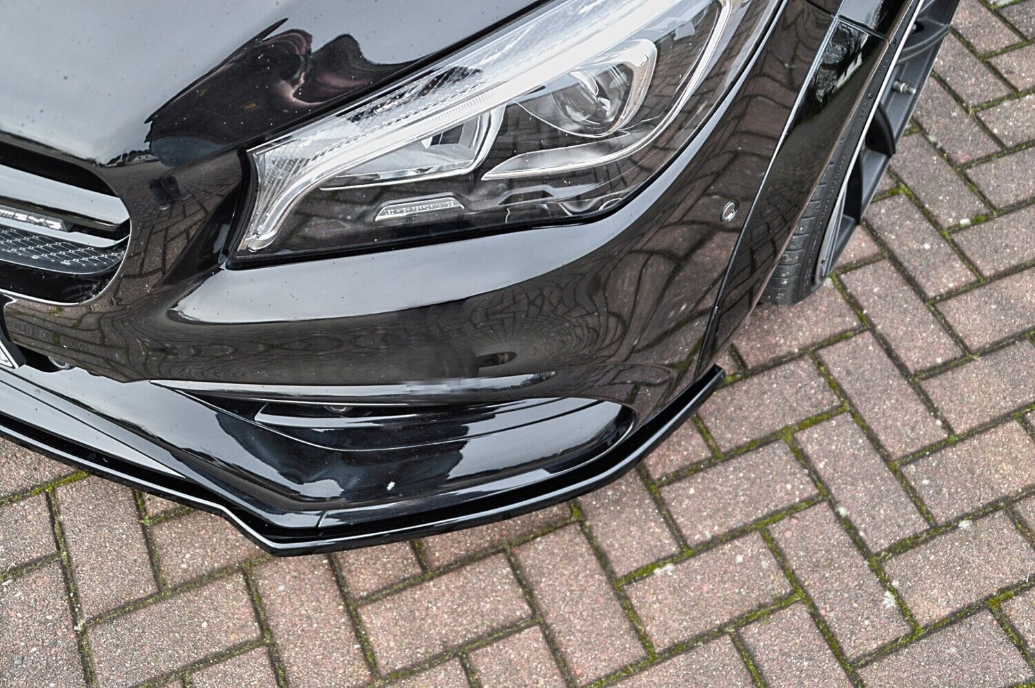 Voorspoilerlip Mercedes A AMG, W176 MOPF