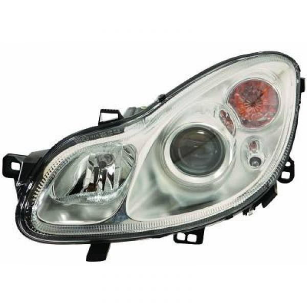 Koplamp links SMART 07->> TYC H7+H7