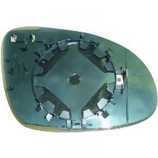 Spiegel glas links VW GOLF V, 03-08 ASFHERISCH ; VERWARMBAAR
