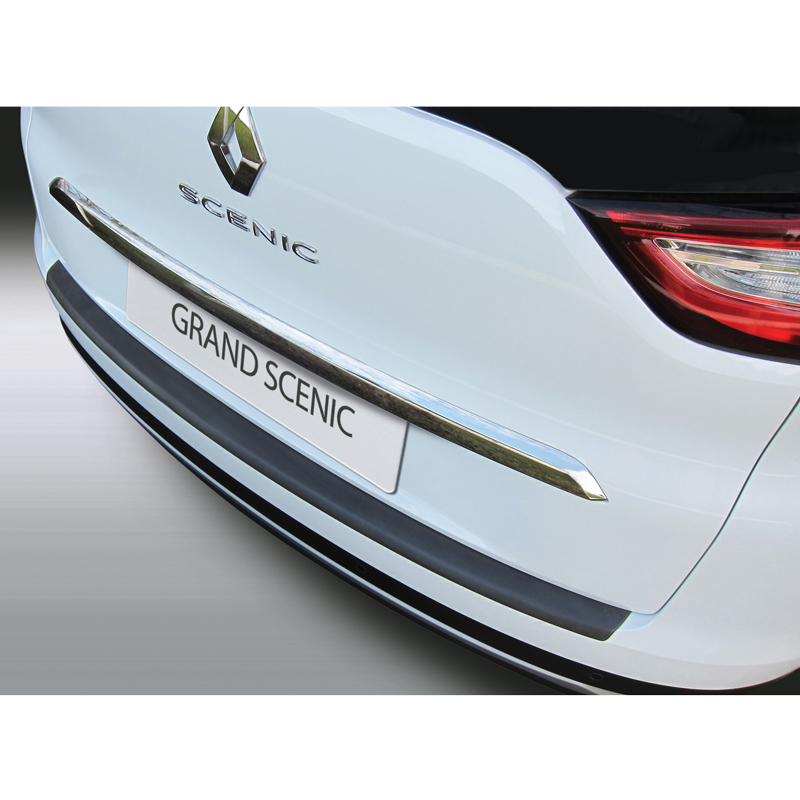 ABS Rear bumper protector  Renault Grand Scenic IV 2016-2020 Black