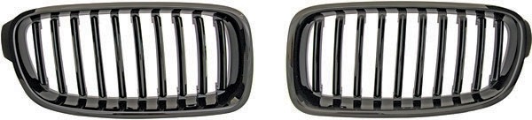 Grill Nieren BMW 3 Serie F30/F31 Zwart Glans