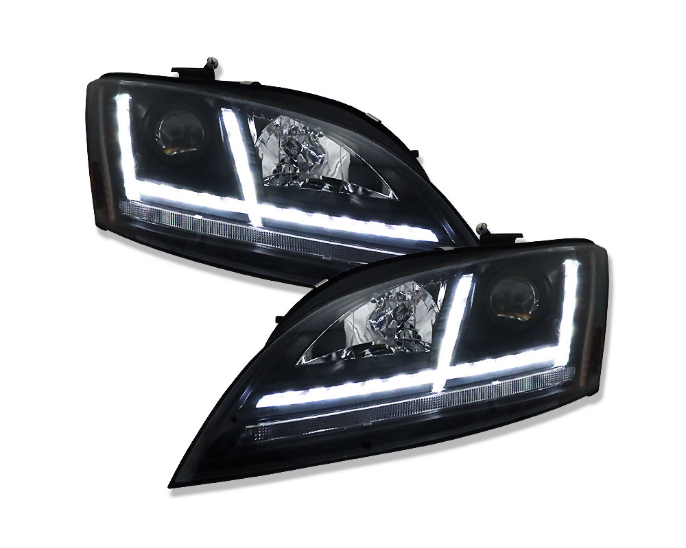 Headlights Audi TT 8J Dynamic LED Black