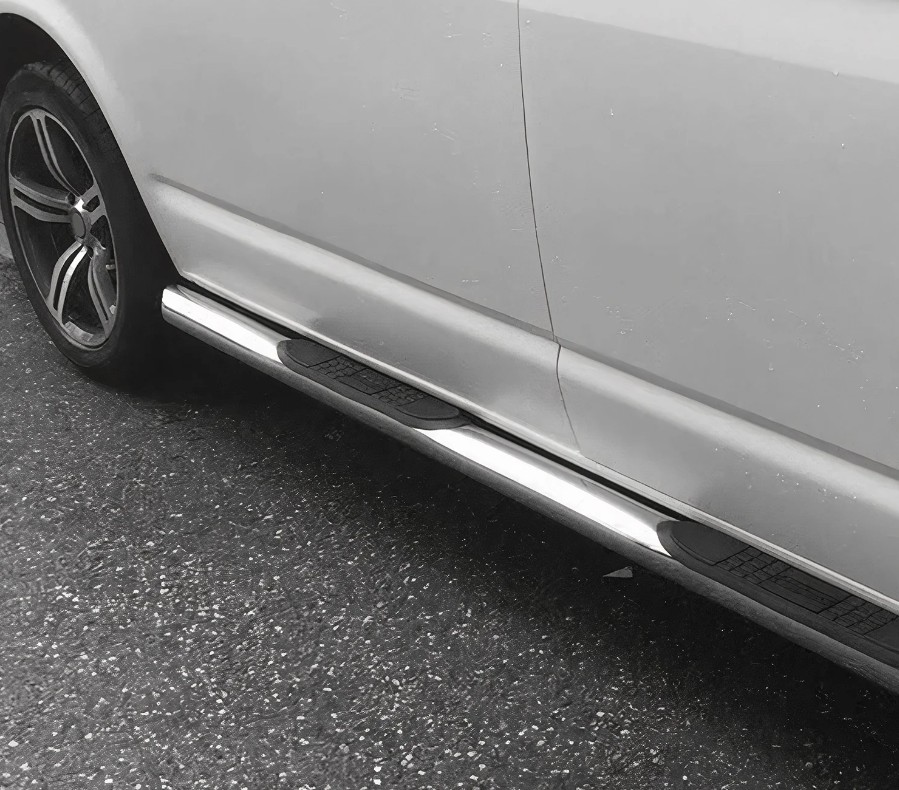 Treeplanken sidebars voor Volkswagen Caravelle Multivan T5/T6 03-25 staal