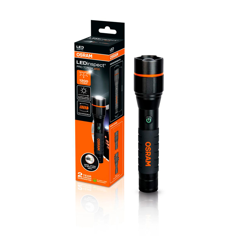 Osram LEDinspect® PRO TORCH 1200 - hand-inspection light