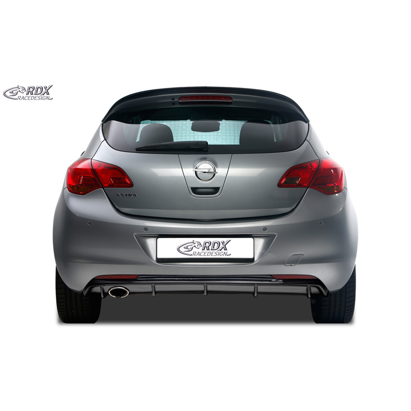 Rear bumper skirt 'Diffusor'  Opel Astra J 5-doors 2009-2015 excl. Sportstourer (PUR)