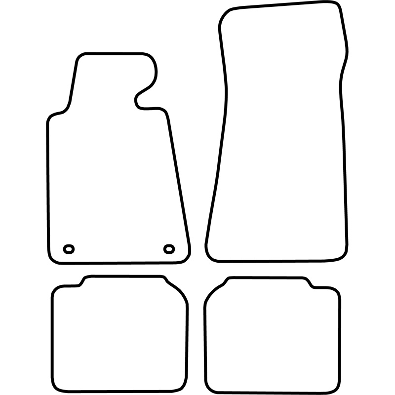 Automatten  BMW 7 serie 1988-1994
