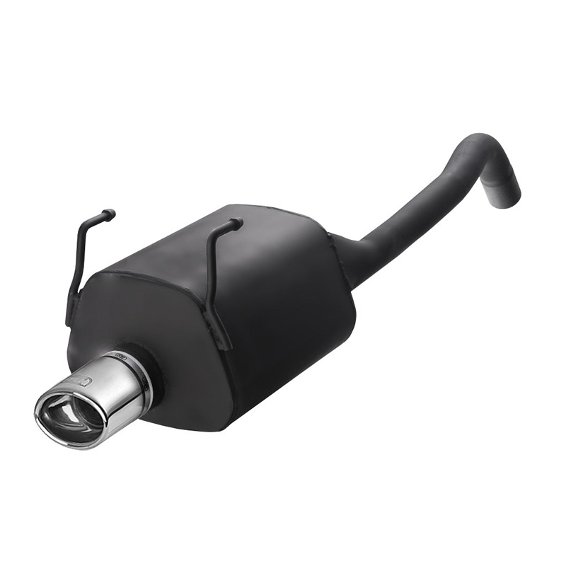 Sport exhaust  Fiat 500 1.2i 51kW/1.4i 74kW 2007- 120x80mm