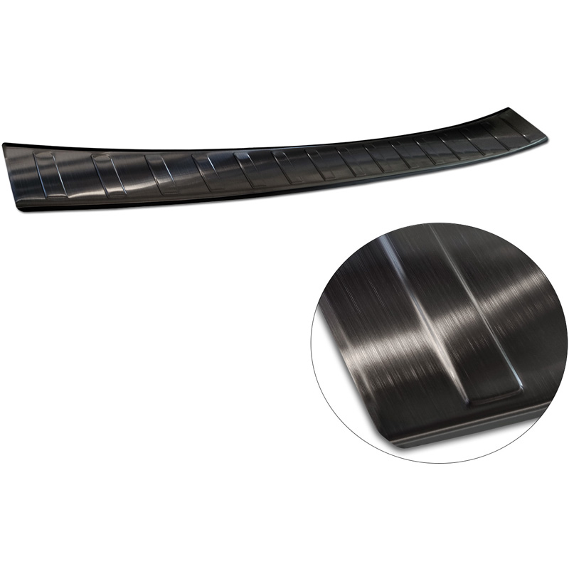 Stainless Steel Rear bumper protector  Toyota Aygo X 2022- 'Ribs'