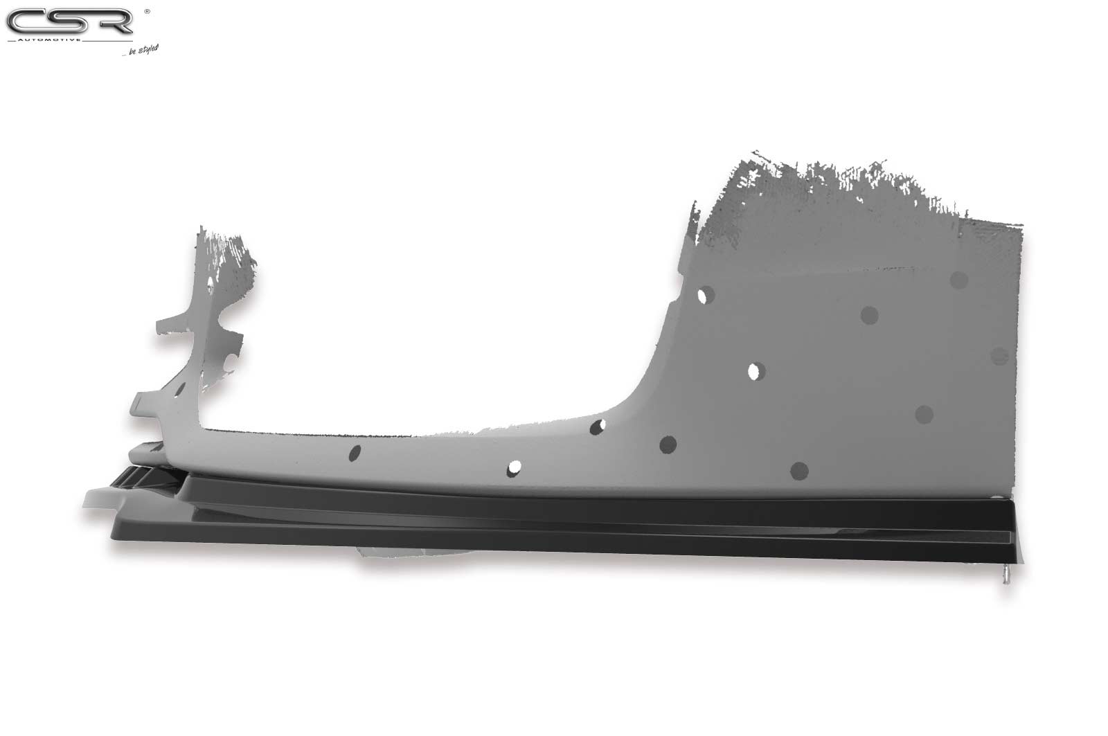 Voorspoiler Audi S8 D4 (Plus) CSR Glanzend Zwart