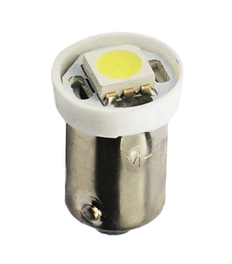 2x M-tech BA9S 12v 1x SMD5050 LED wit