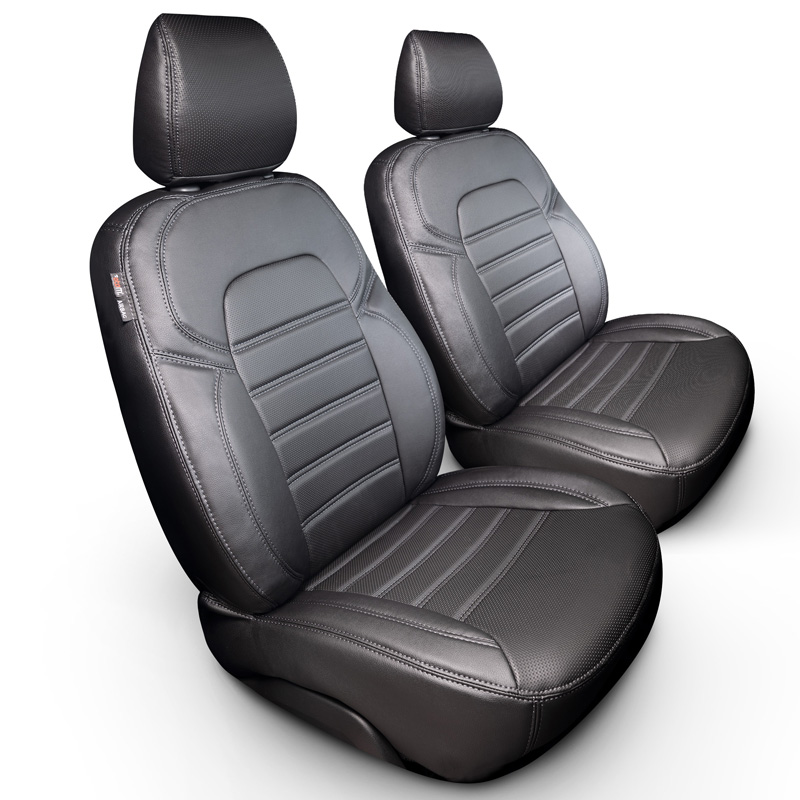 New York Design Artificial leather seat covers 1+1  Volkswagen Caddy III Box 2004-2015