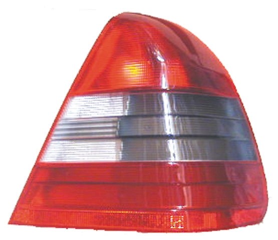 LICHTSCHEIBE rechts DB W202 93-00 GRIJS/ROOD