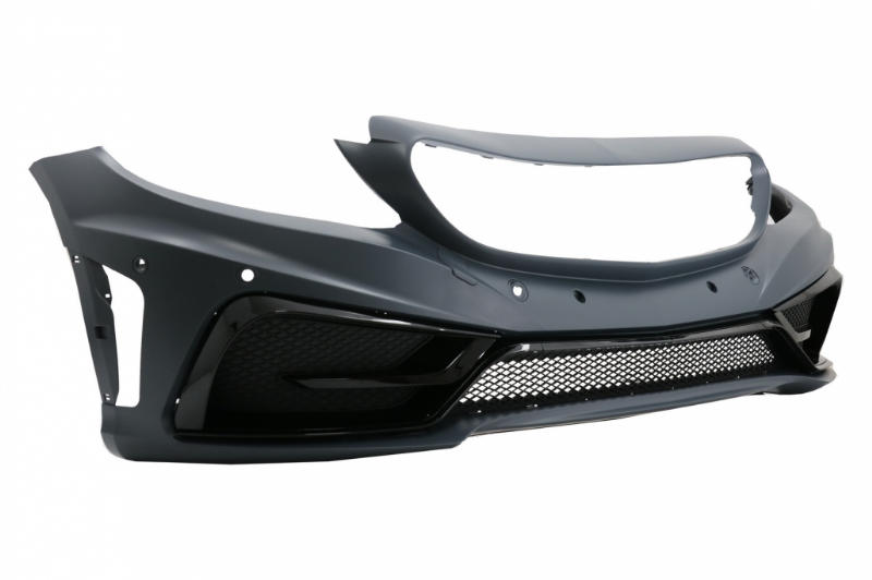 Voorbumper Mercedes W205 S205 C63 Zwart