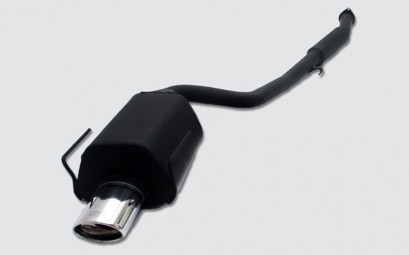 Einddemper BMW 3-serie IS e36 1990-1998 RVS eindstuk 120x80mm