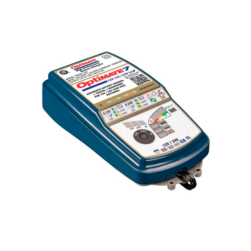 Optimate 7 12V 10-Amp / 24V 5-Amp 8-step 12V 10A Battery Saving charger-tester-maintainer