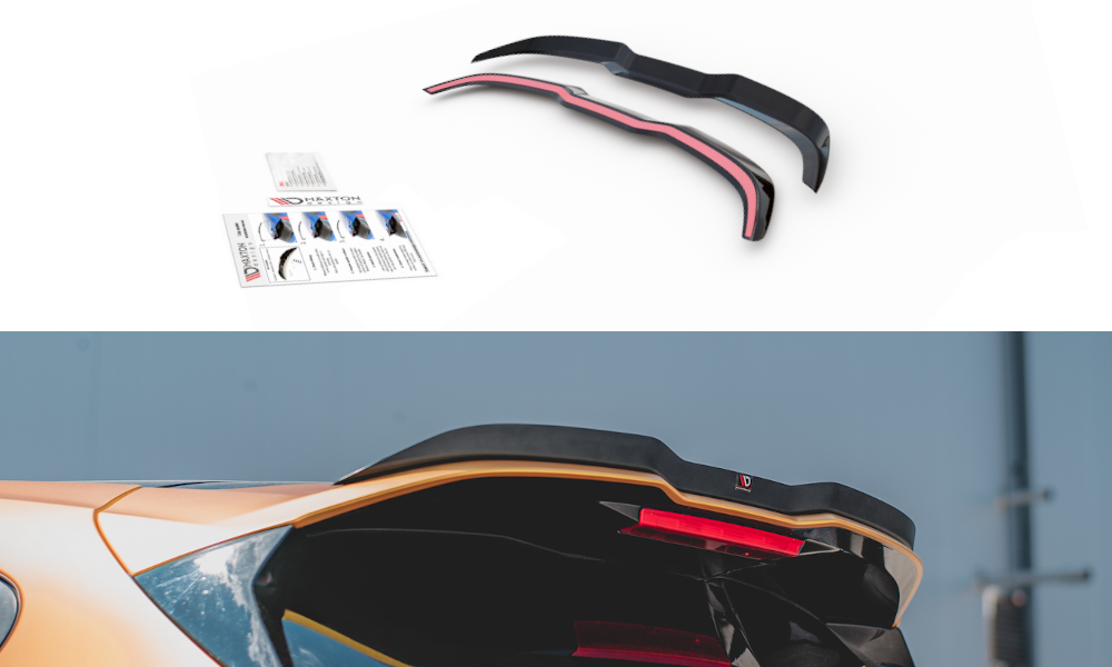 Spoiler V.2 Ford Focus ST MK4 Maxton Glans Zwart