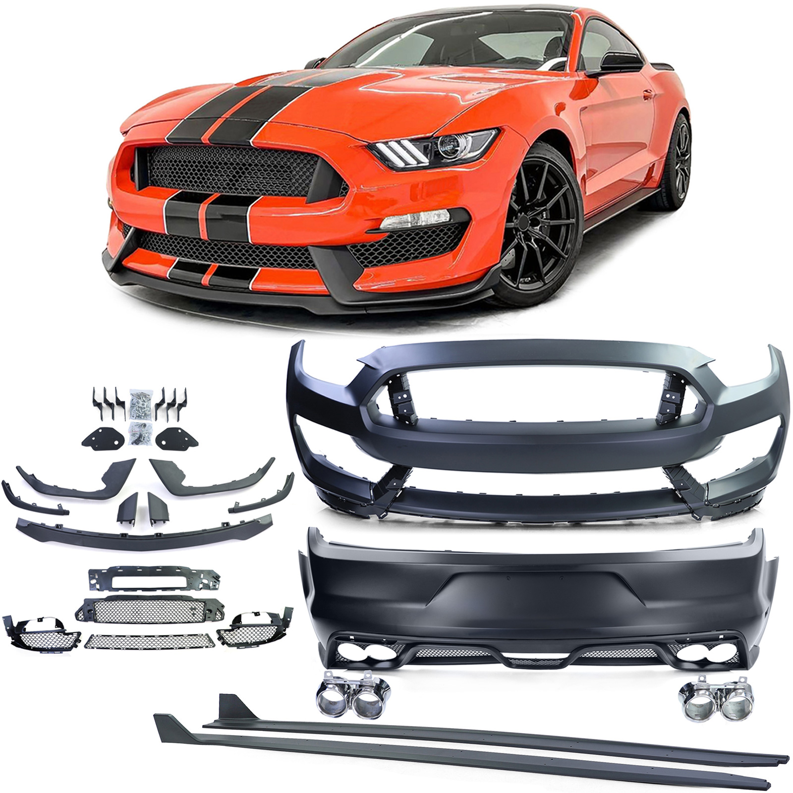 Bodykit GT350 Look Ford Mustang 14-17