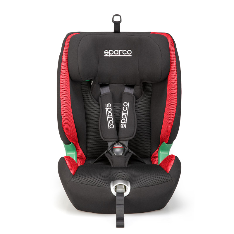 Sparco child seat SK5000I (Isofix) Black/Red i-Size 76-150cm (ECE-R129/03)