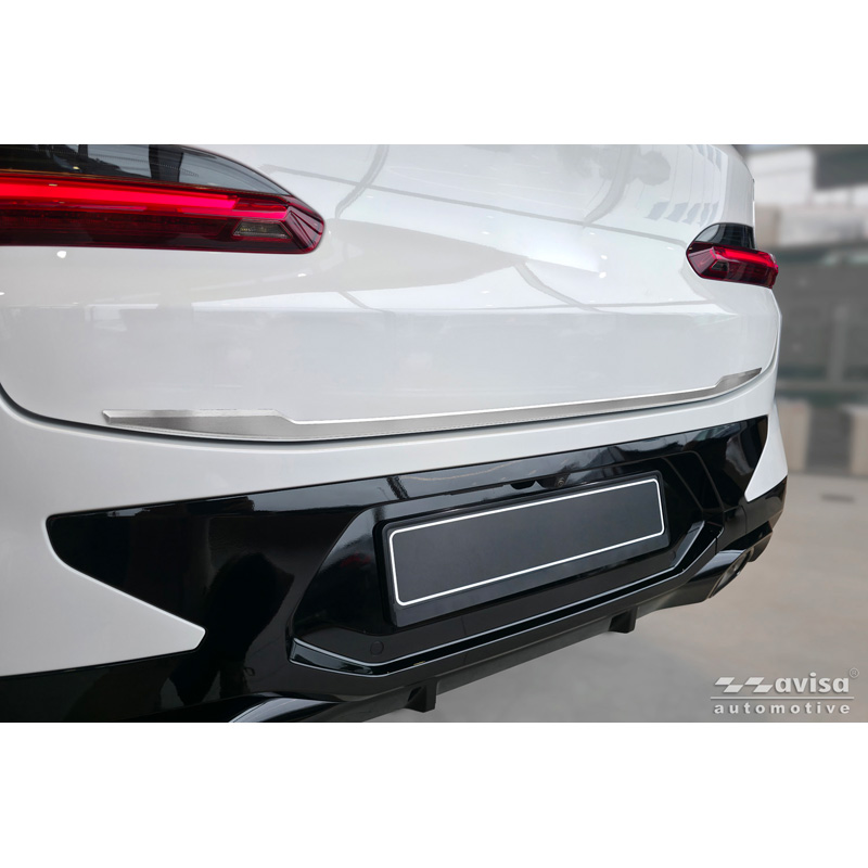 Avisa Geborsteld RVS Kofferbak Sierlijst  BMW X4 II (G02) M-Sport Facelift 2021-