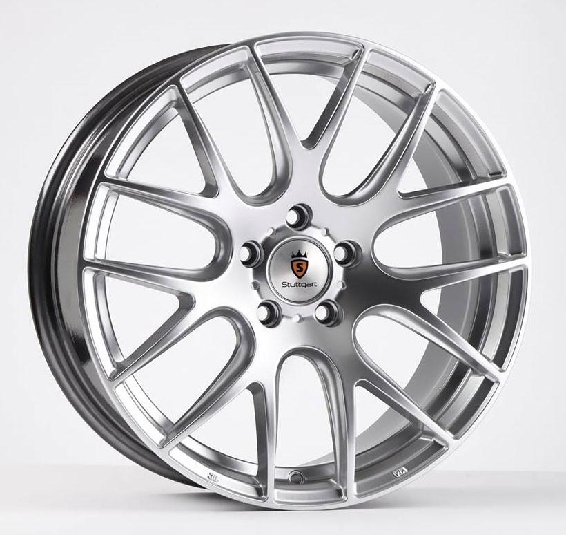 STUTTGART ST3 10x20 5x120 ET25 HYPER SILVER Velgen