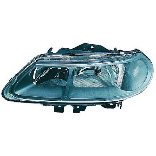 Koplamp links LAGUNA 98-01 HELLA HELDERGLAS