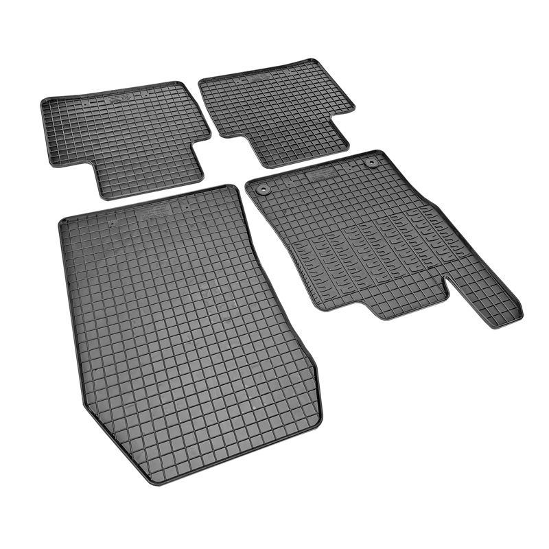Rubber car mats set  Citroën C5 X 2021- (4-pieces + fixing system)