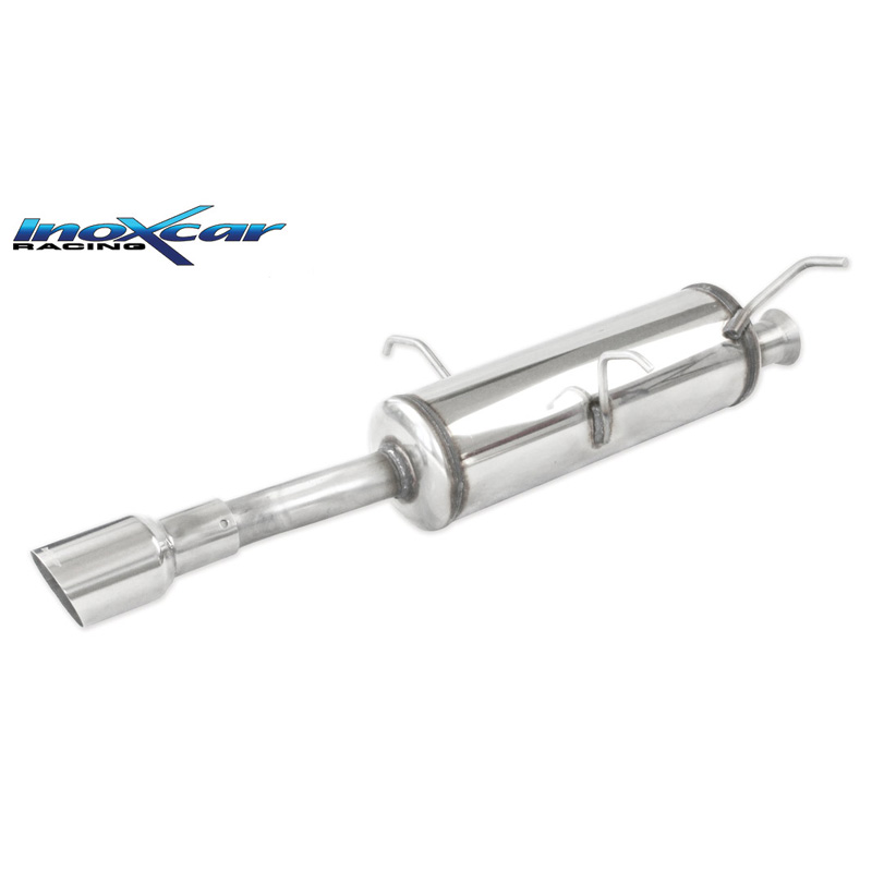 100% Inox Sport Exhaust  Peugeot 306 2.0 16v Cabrio 133hp 1997- 1x90mm Rally