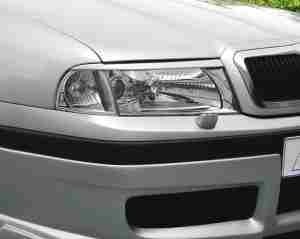 Headlampspoilers Skoda Octavia 9.00-... ABS