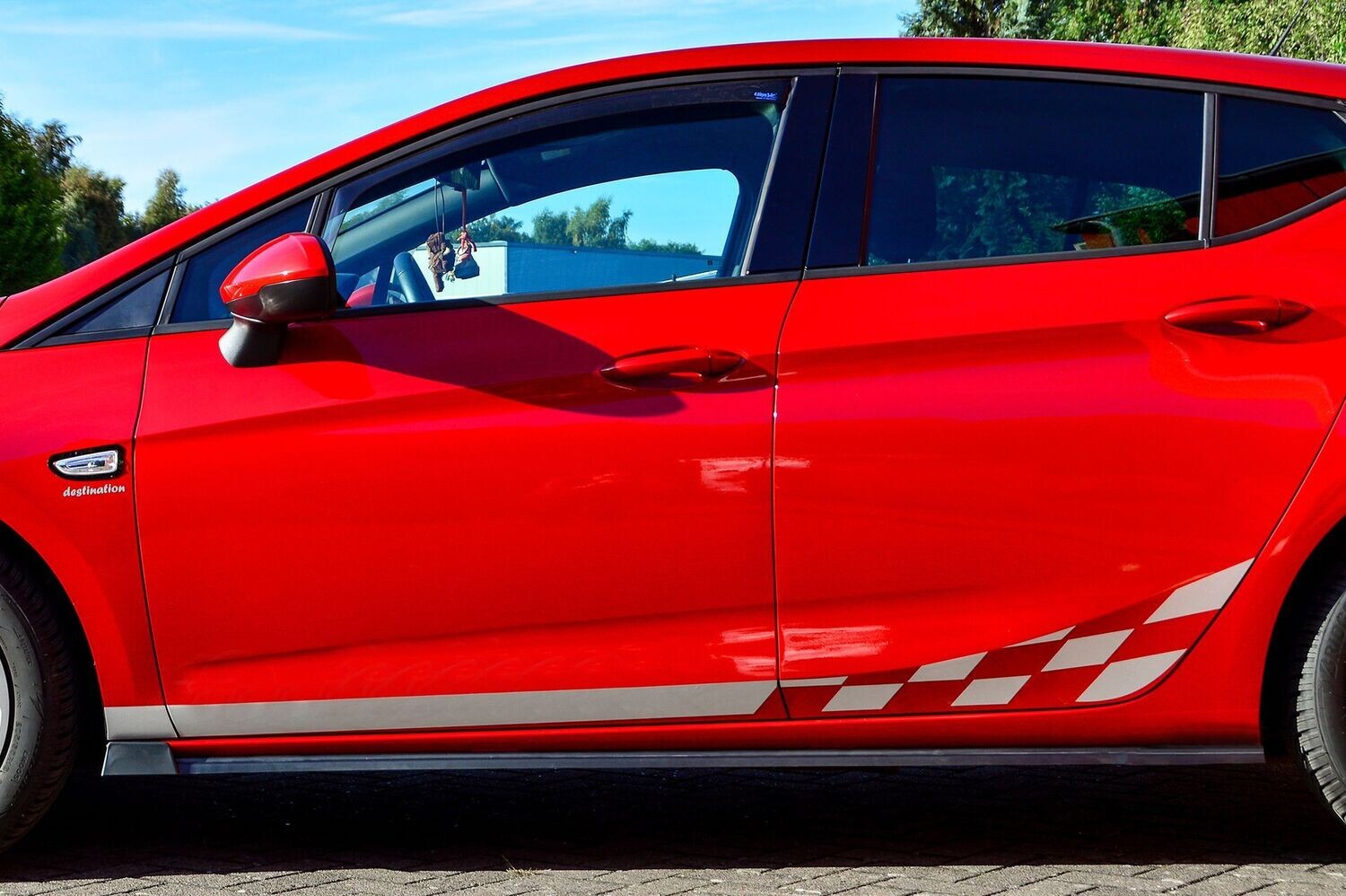 Zijskirts met vleugels voorzijde Hyundai I30 N-Line 2021-