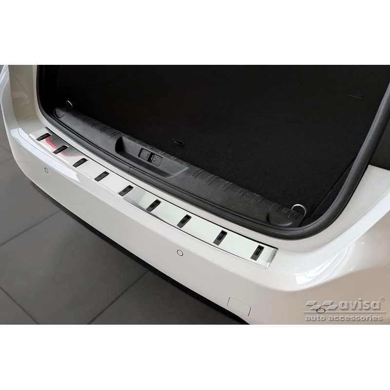 Stainless Steel Rear bumper protector  Peugeot 308 SW II 2013-2017 & Facelift 2017-2021 'STRONG EDITION'