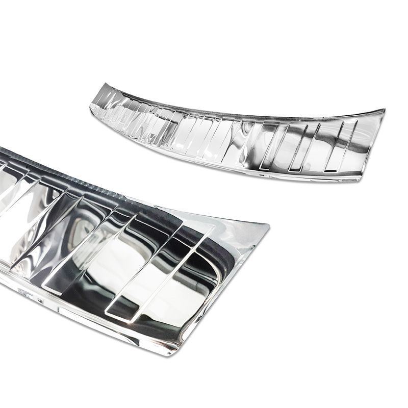 Chroom RVS Achterbumperprotector  Ford Kuga II 2013-2019 'Ribs'