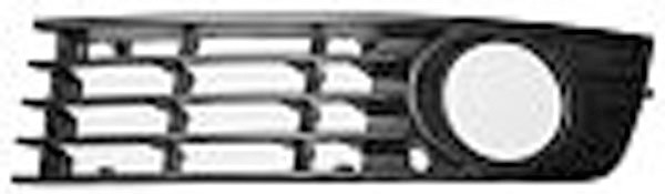 VoorBumper Grill links Audi Audi A4 8E 00-04 ZWART
